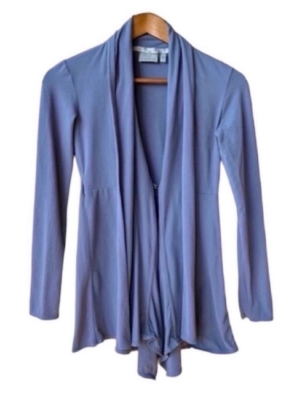 Athleta Agagra Wrap Open Front Cardigan Gray Size XXS Soft Comfy Yoga